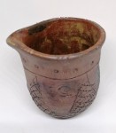 'Pictish' style jug. food safe. 7 x 8 x 7.5cm. £16