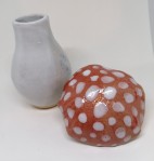 3. Toadstool vase with lid. 9 x6cm. £16